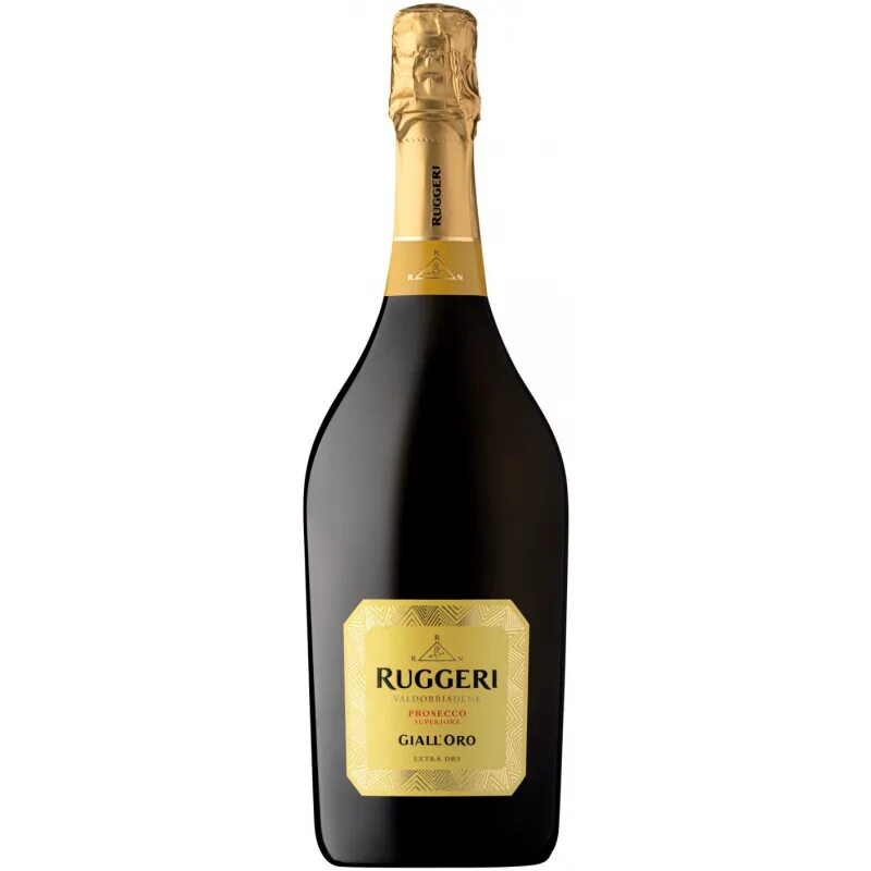 Вино Ruggeri Giall'Oro Просекко. Шампанское Вальдоббьядене Просекко. Prosecco Valdobbiadene Giall`Oro DOCG. Valdobbiadene Prosecco superiore Extra Dry.