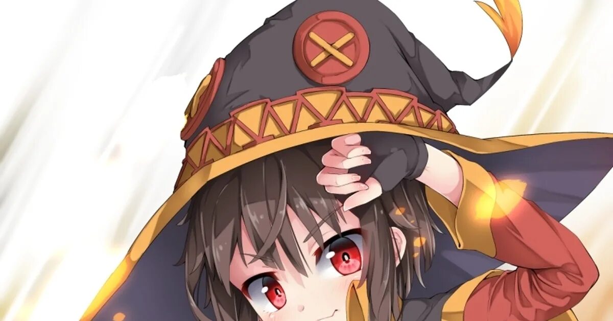 Megumin escape from monsters explosion girl