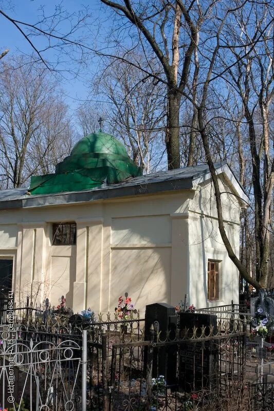 часовня на даниловском кладбище