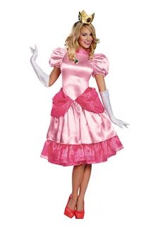 Princess Peach Deluxe Adult Costume. 