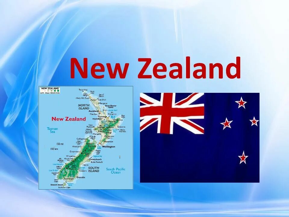 New zealand consists