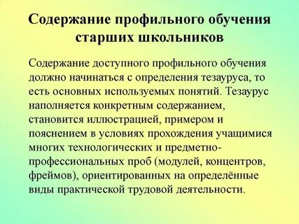 Содержание учебно профессиональная деятельности