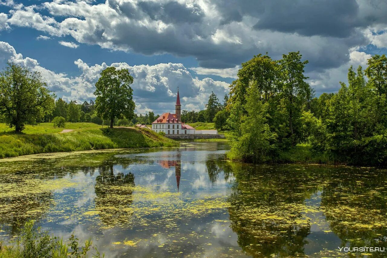 Приоратский Гатчина лето. Приоратский парк в Гатчине. Парк в Гатчинский Ленинградская область. Гатчинский дворец ЛЕНОБЛАСТЬ.