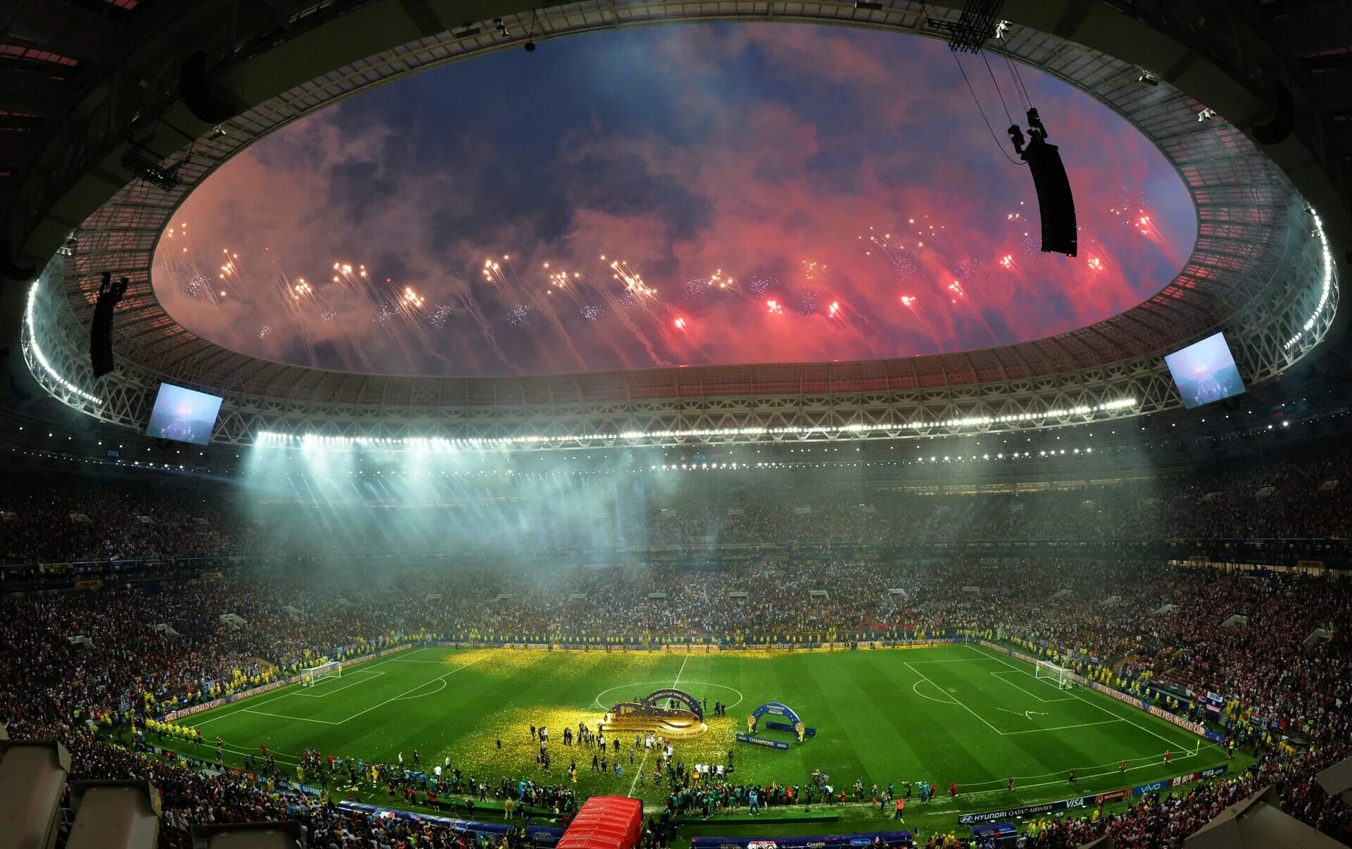 Стадион чемпионата 2018. Лужники стадион финал ЧМ. Стадион Лужники 2018.