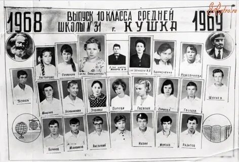 Выпуск 1969