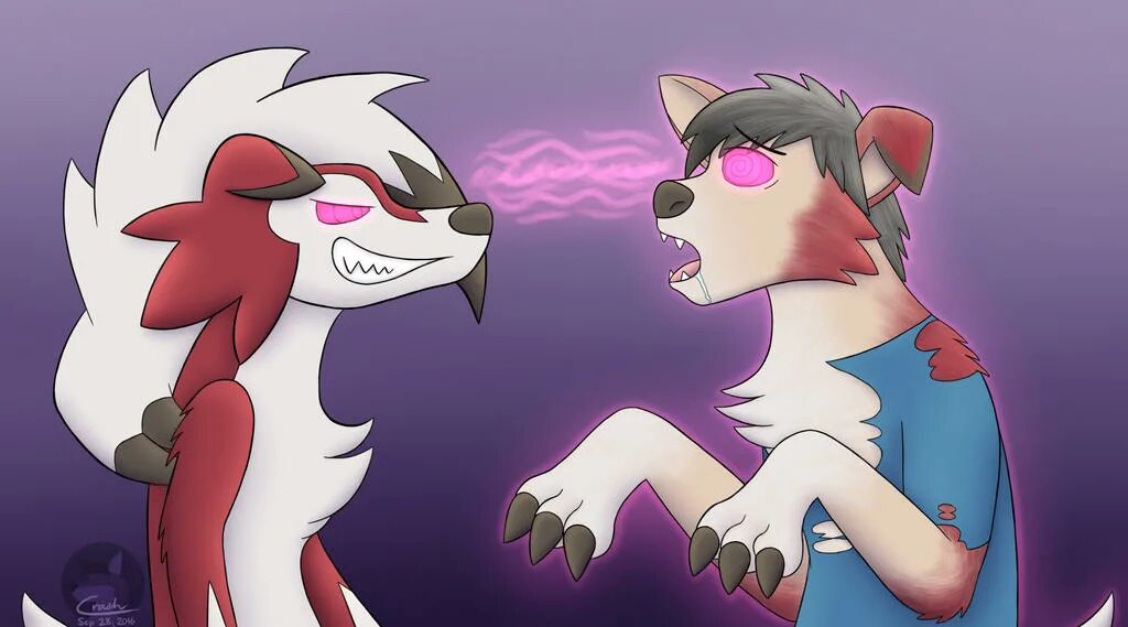 Furry hypnosis. Гипноз Lycanroc. Лайканрок Pokemon трансформация. Lycanroc Midnight form. Lycanroc TF.