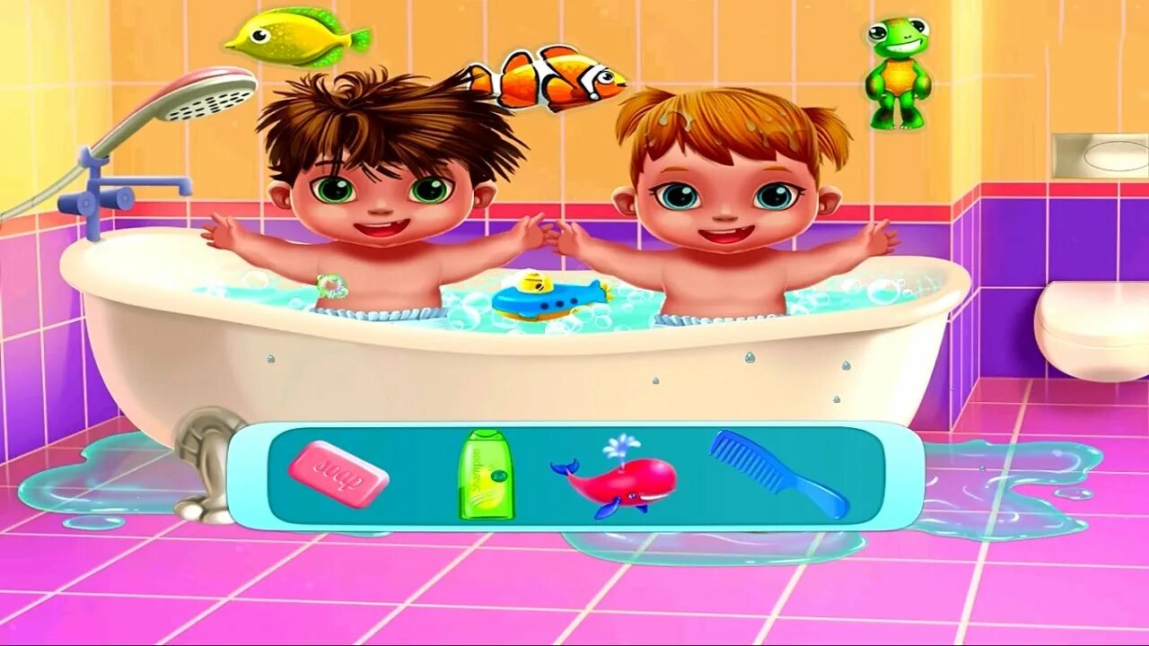 Играет в ванной 18. Игры в ванной для детей. игры для девочек малыш в ванне. игры в ванной для детей 2-3. компьютерная игра с малышом в ванной.