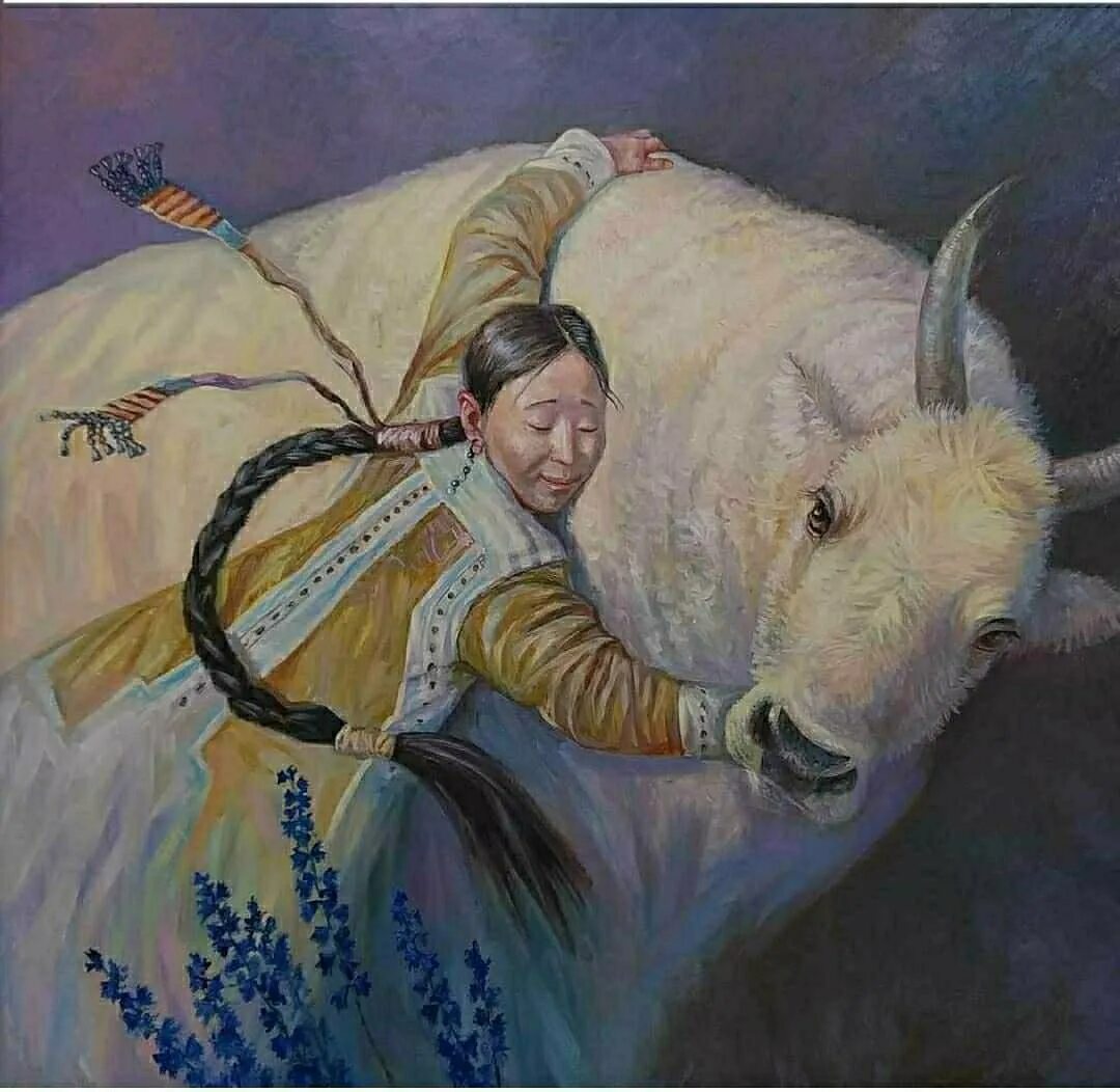 Якутия рисунки. Картины якутского художника Иннокентия Корякина.