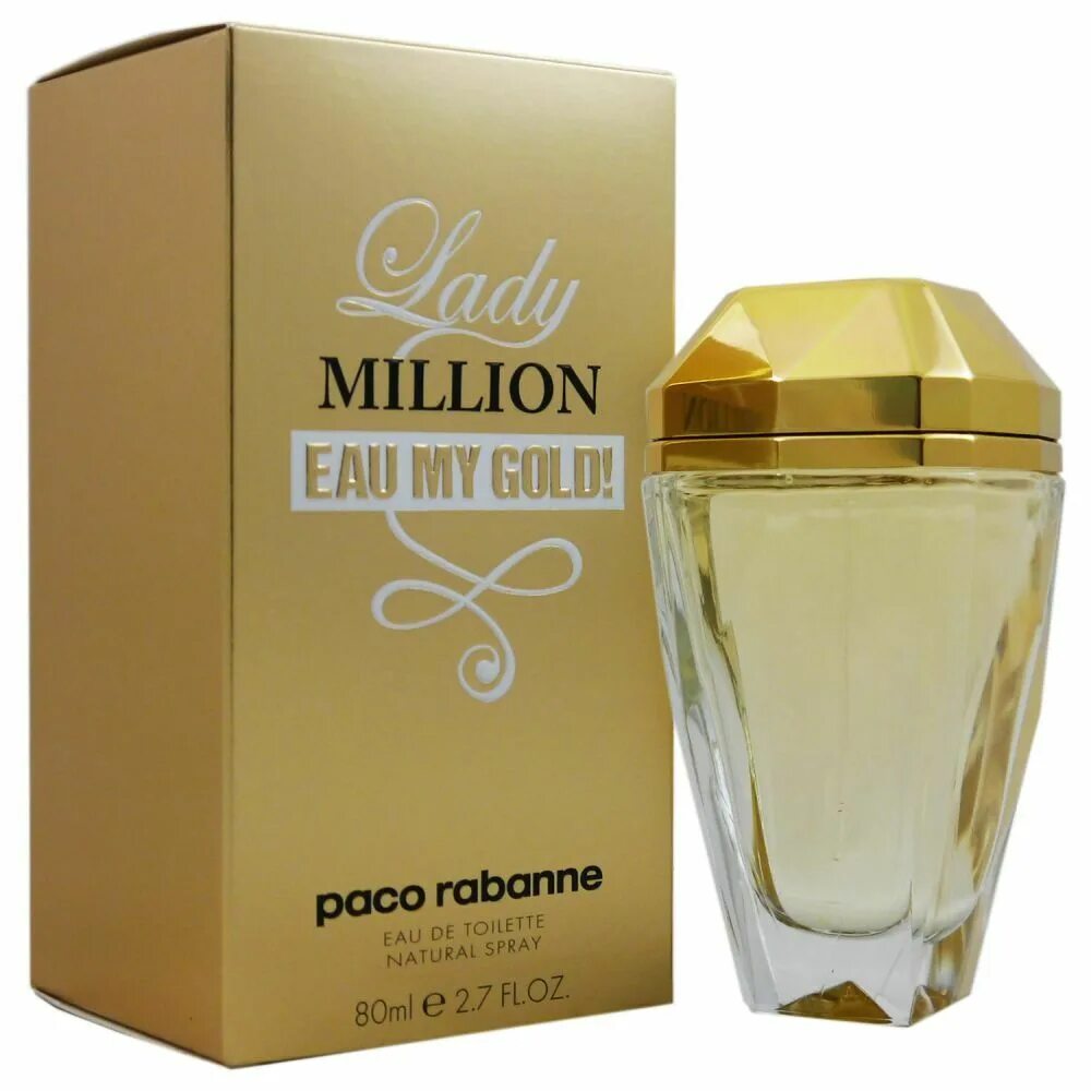 Духи Paco Rabanne Lady million. Paco Rabanne Lady million Eau my Gold. Пако Рабан духи женские леди миллион. Paco Rabanne Lady million (l) EDP 80ml Test. Купить духи пако рабан