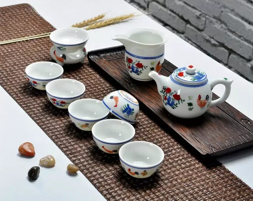Чайный сервиз китай. Китайский чайный сервиз. Китайский чайный набор. Китайский сервис. Чайный сервиз китайский глиняный.