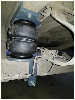 Пневмоподвеска транзит установка