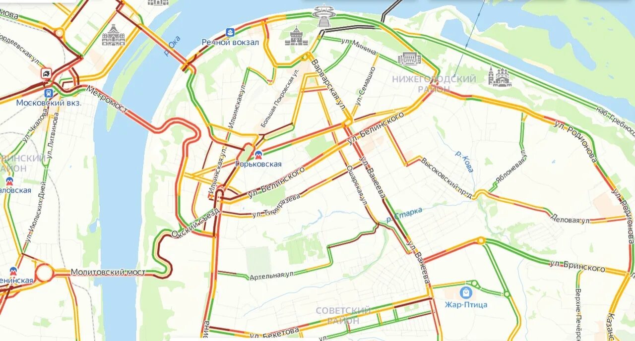 Карта мостов нижнего новгорода. Пробки 10 баллов Нижний Новгород. Карта Нижнего Новгорода пробки. Пробки Нижний Новгород сейчас.