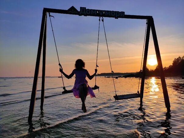 #sea #swing #sand #sunny #anantarabananaisland #bananaisland #qatar #doha #swing