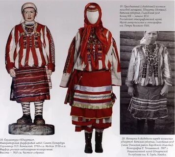 Костюмы поволжья