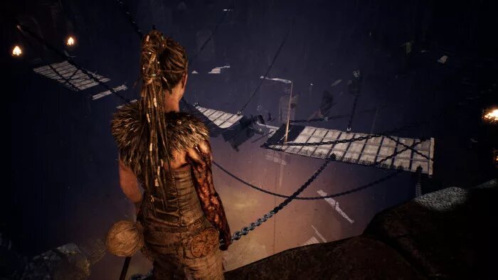 Hellblade 2 как убрать полосы. Senua sacrifice хель. senua’s saga: hellblade 2 кардры.