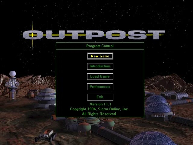 Outpost игра 1994. Outpost (2004) игра. Sierra Outpost. Outpost 32 TDS.