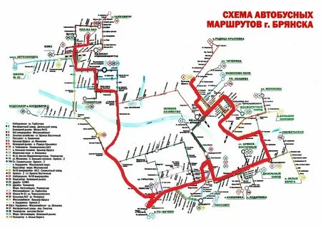 Остановки маршрутки 44 брянск