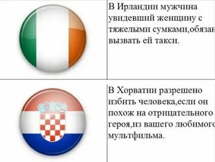 Законы разных стран