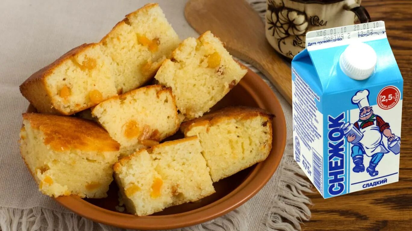 Что можно испечь из снежка