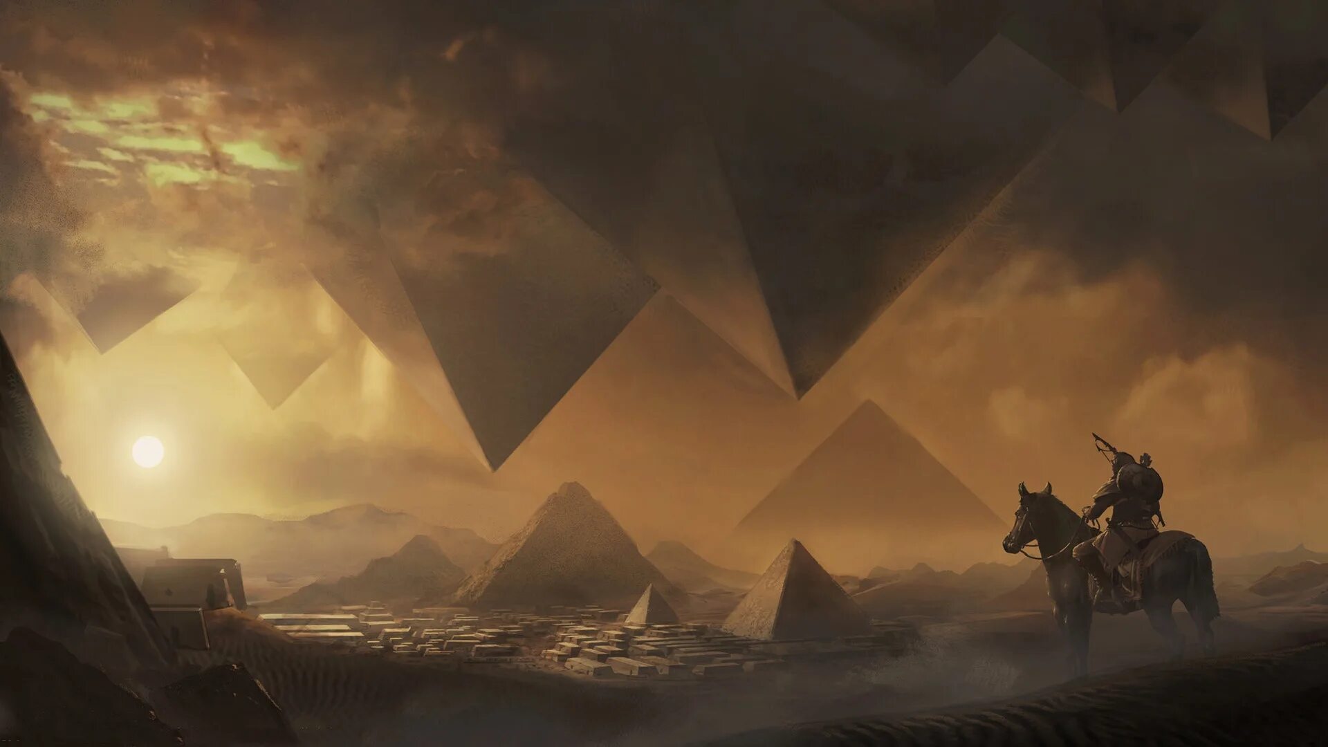 Assassins creed origin пирамиды