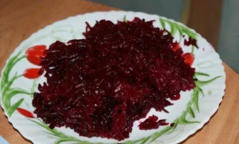 Салат из вареной свеклы пальчики оближешь