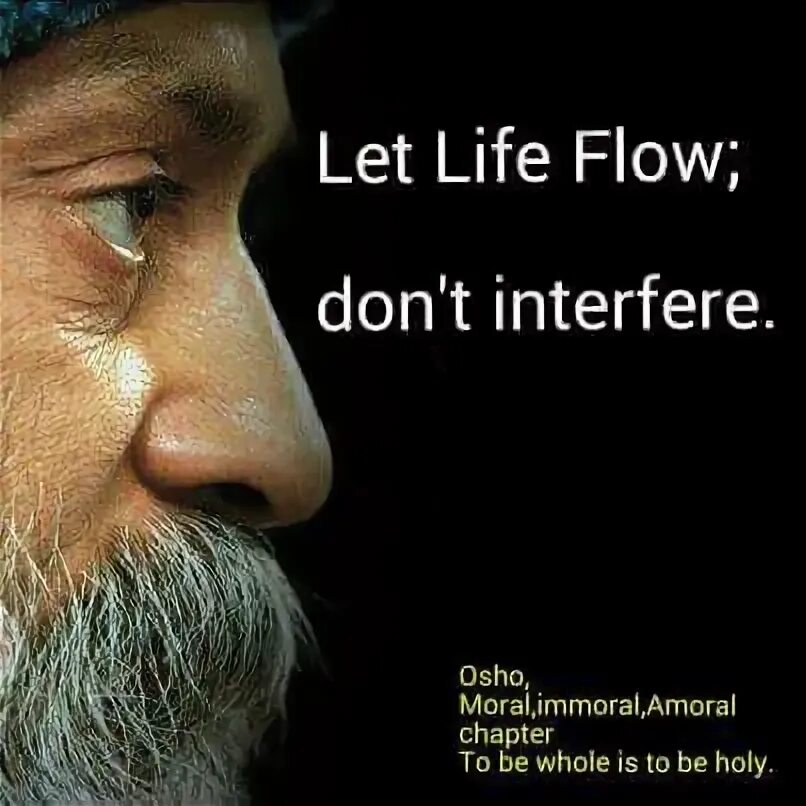 The life of flow