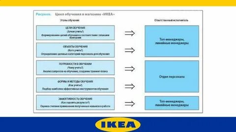 Этапы организации обучения
