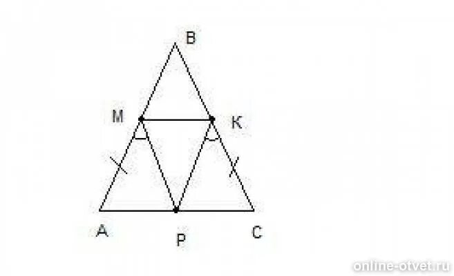 Abc равнобедренный ab bc a c. На сторонах ab и BC АС равнобедренного треугольника АВС С основанием АС. На сторонах ab BC И AC равнобедренного треугольника ABC. На сторонах ab BC AC. На основании BC равнобедренного треугольника ABC отмечены точки m.