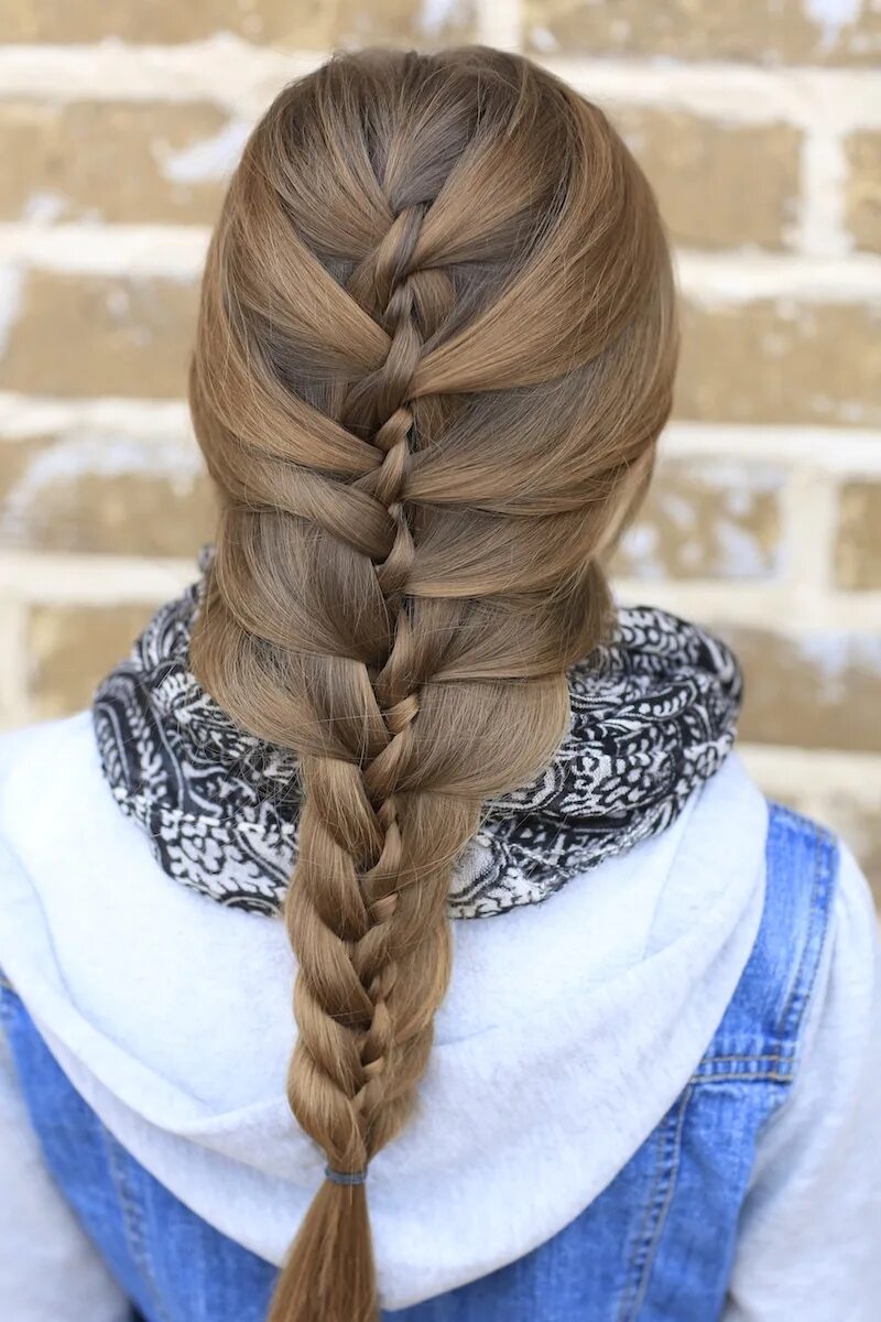 Plait. Косичка дракончик. Plait. Plait. Две французские косички для девочек.