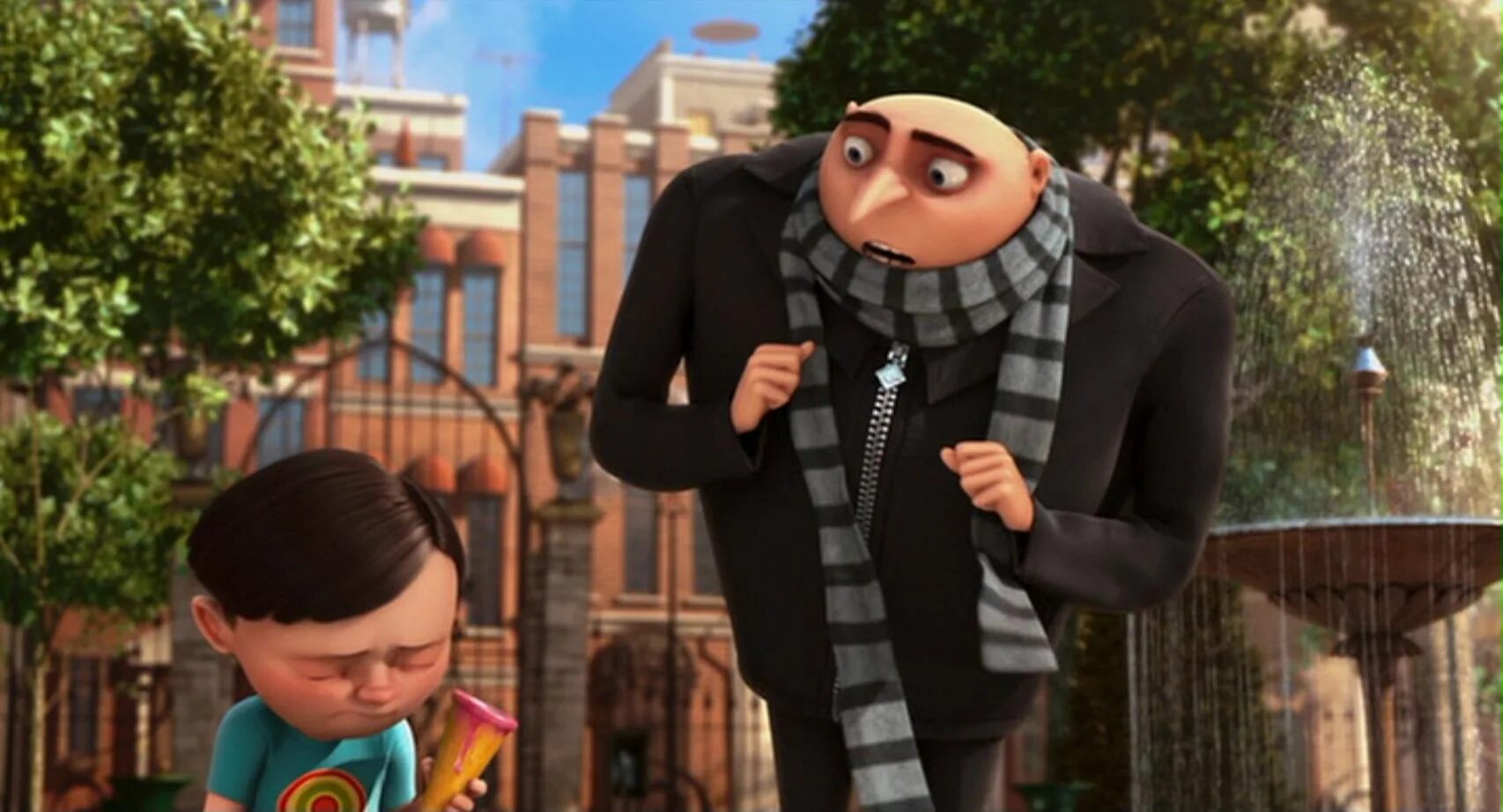 Despicable me watching. Гадкий я 2010 Грю. Гадкий я 2 Грю Фея. Гадкий я дом Грю. Сосед Грю Гадкий я.