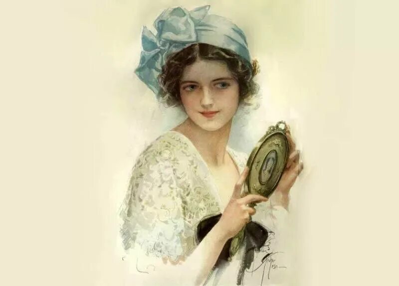 ретро барышни. художник henry hutt картины. дамы для декупажа. винтажные барышни. фрэнсис брундаж художник.