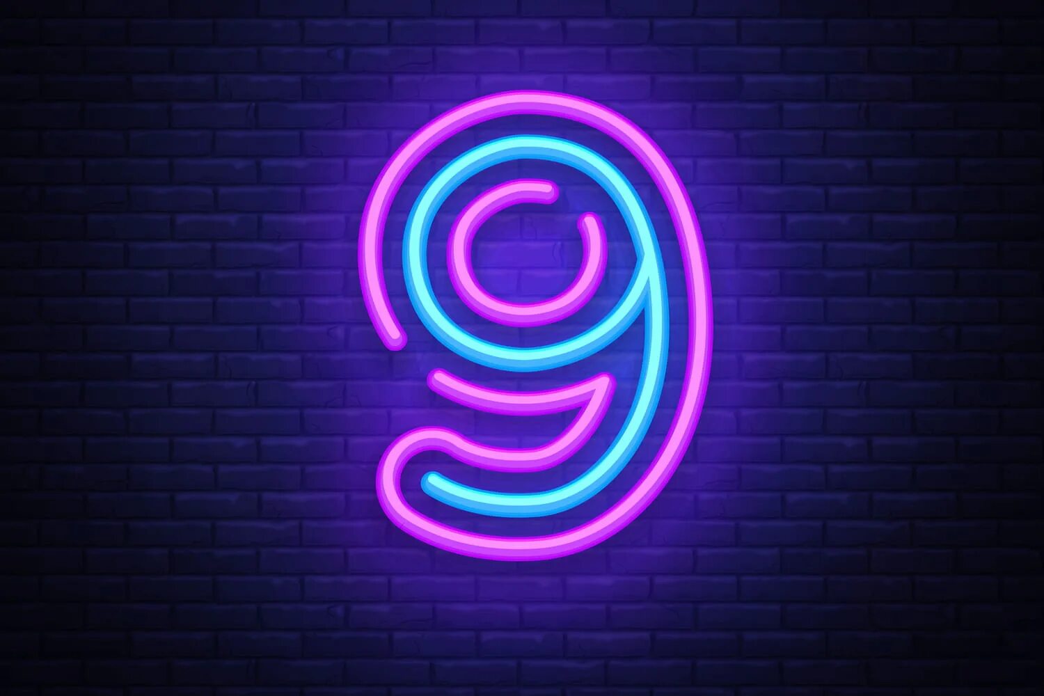 Символ числа 9