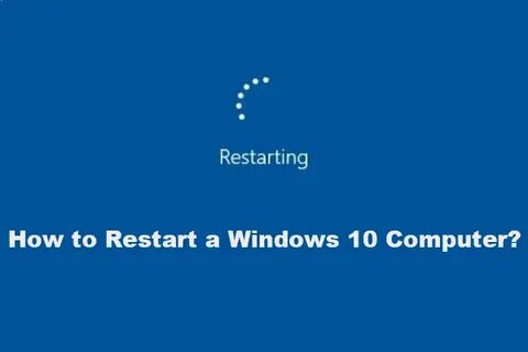Restart pc