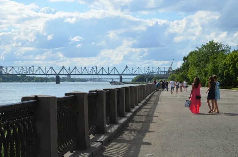 Что сегодня на набережной в новосибирске