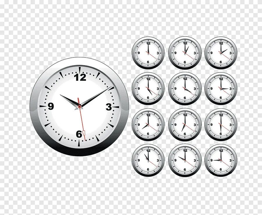 Разные круглые часы. Часы с множеством часов. Циферблаты с разным временем. Часы с разным временем.