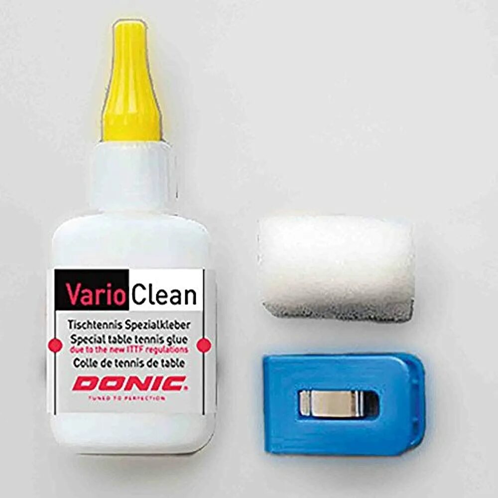 Клей Donic Vario clean 90ml. Клей для накладок теннисных ракеток. Клей на водной основе для настольного тенниса. Клей на водной основе для теннисных накладок. Клей для теннисных накладок