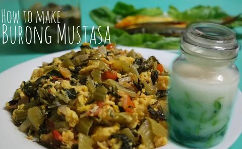 How To Make Burong Mustasa.