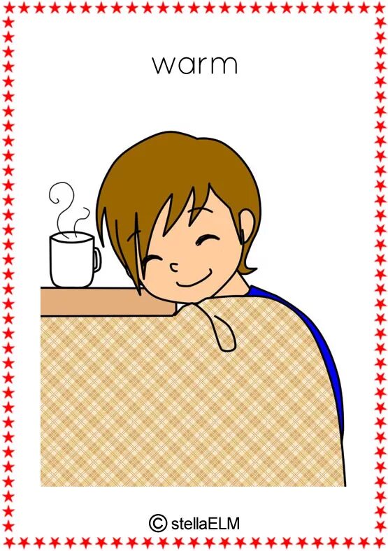 It s warm today. Warm рисунок. Warm Flashcard. Warm картинка для детей. Warm мультяшная.