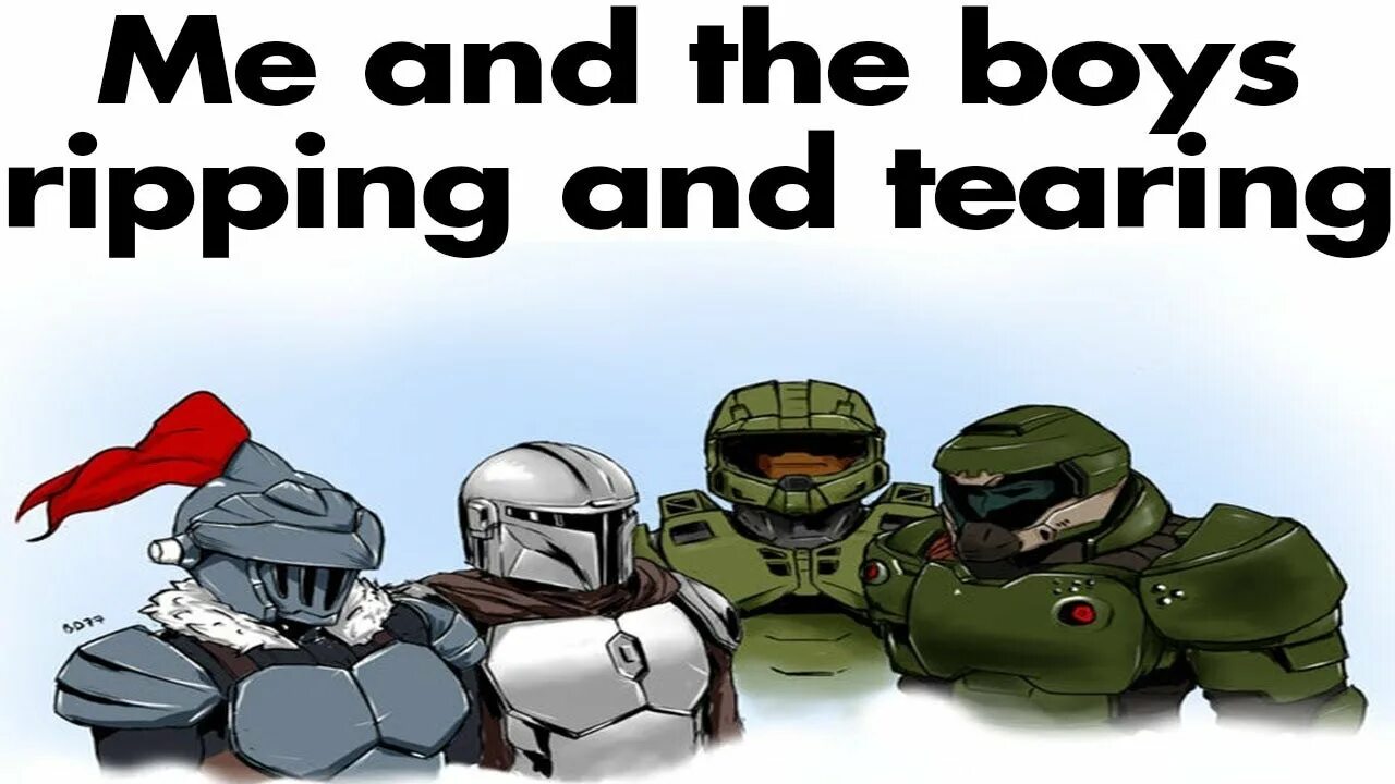 Until is done. Rip and tear until it is done.