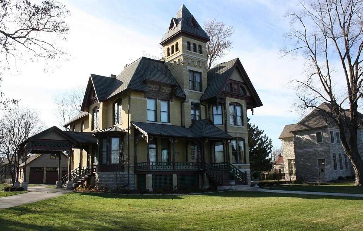 Henry's house. Маленький домик Пери\. Wisconsin House.