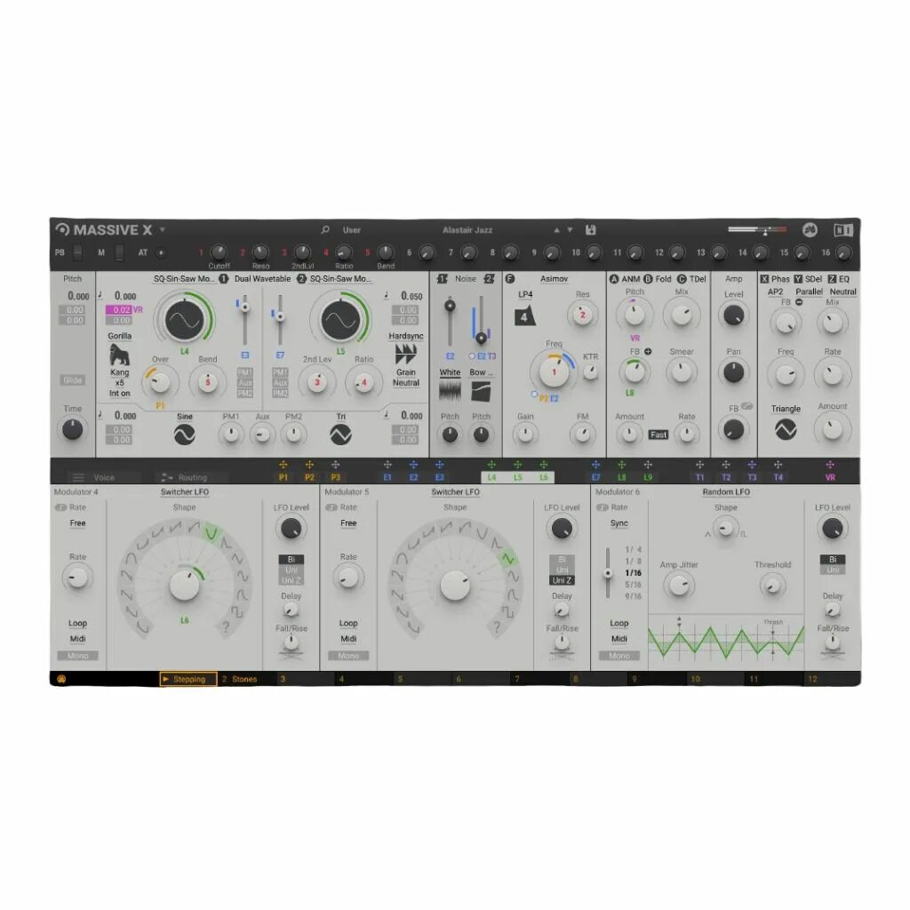 Plugin instrument. Native instruments massive. massive vst. massive x. massive плагин.