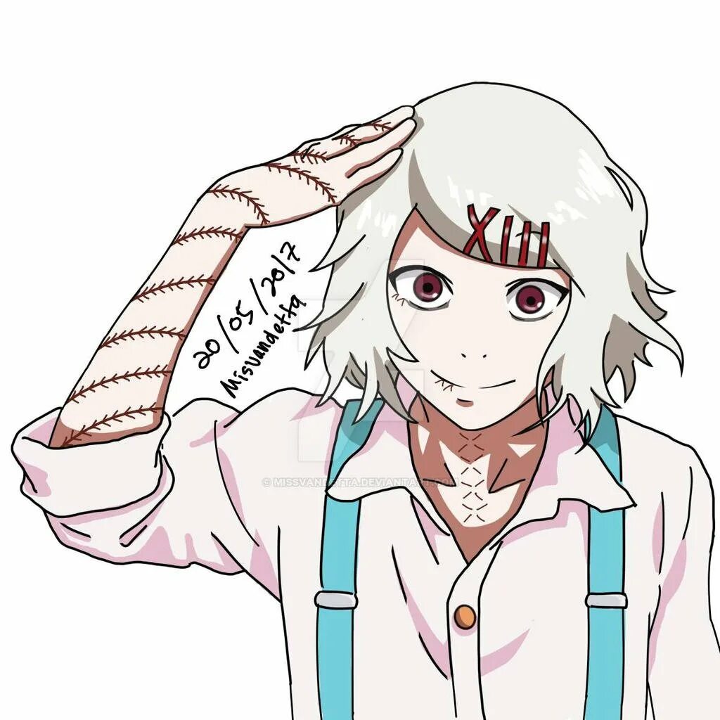 Как сделать прическу сузуя джузо Джузо Сузуя / Juuzou Suzuya Токийский гуль, Рисунки, Персонажи аниме