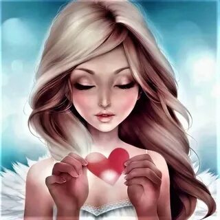 Аватарка для девочек сердечки