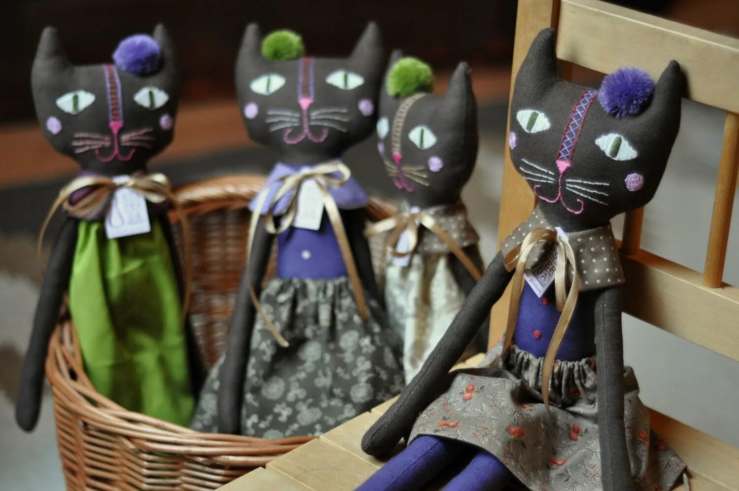 Кукла кот. Текстильные куклы коты. Куклы коты ручной работы. Коты кукольных Мастеров игрушки. Включи кукла кот