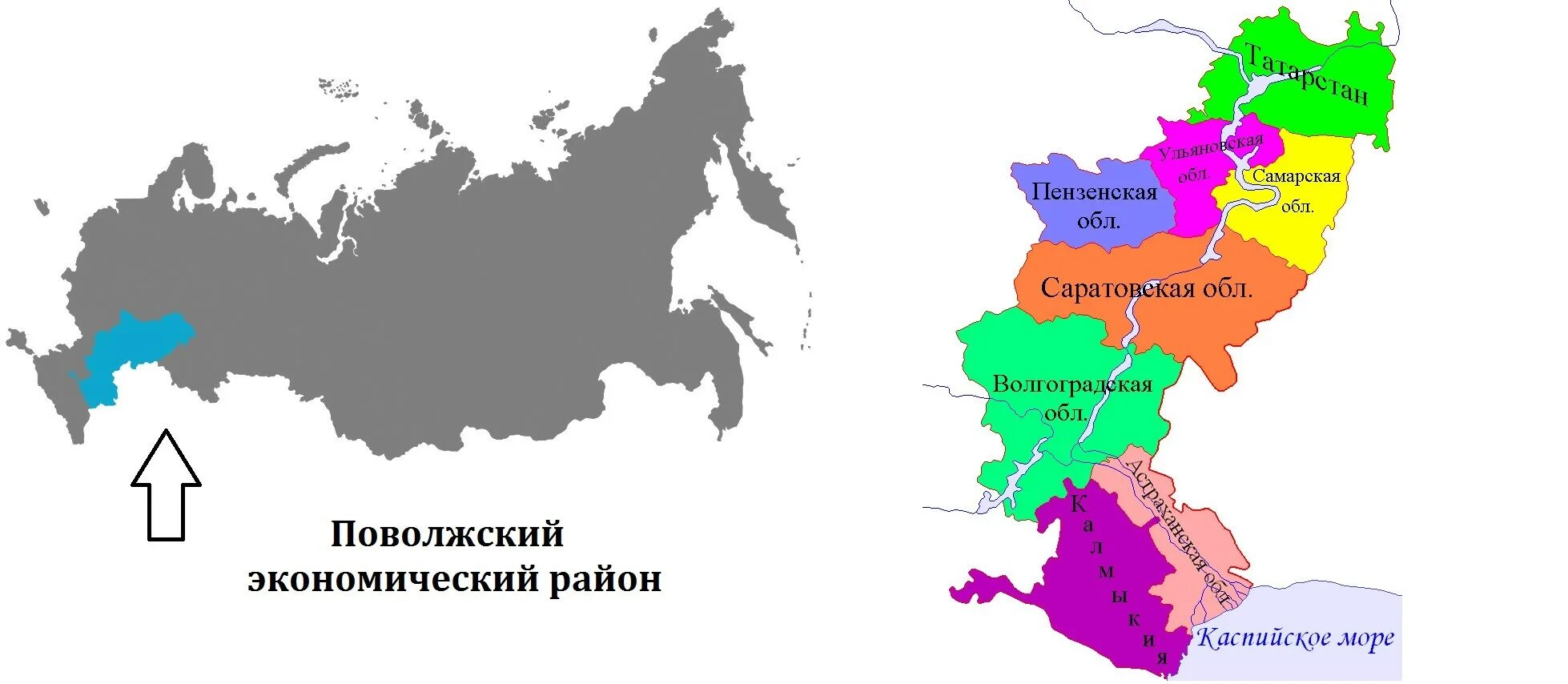 Поволжье на карте. Поволжье на карте России границы. Политическая карта Поволжья. Регионы Поволжья.