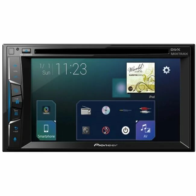 Pioneer SPH-da240bt. Pioneer SPH-da130dab. Pioneer AVH DVD 2 din. Pioneer AVH-z5100bt. Внешняя автомагнитола