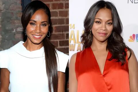 Jada Pinkett Smith and Zoe Saldana.