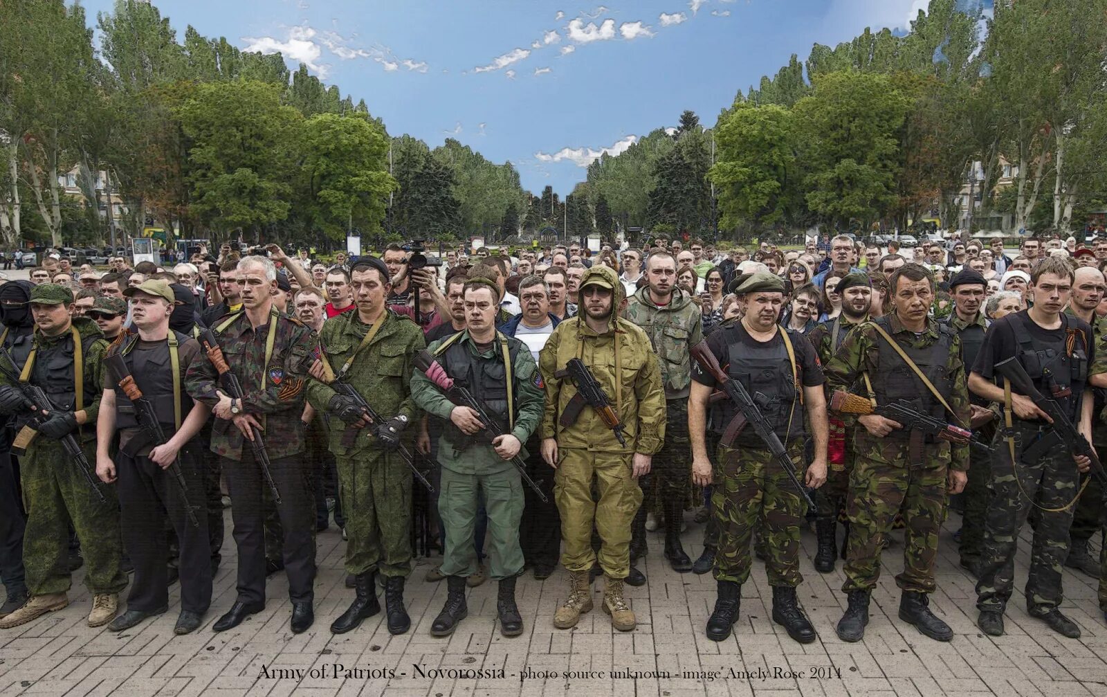 Наши воины на Украине.