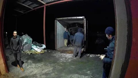 Разгрузка в ночное время