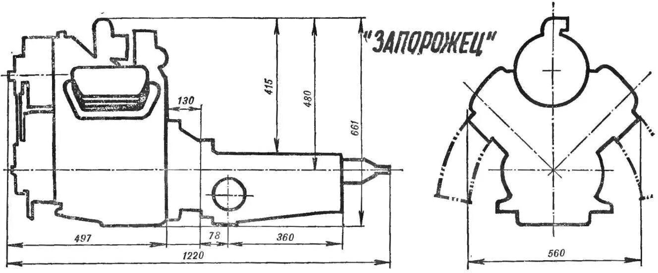 Размеры заз 968. Двигатель ЗАЗ 968 чертежи. Габариты двигателя ЗАЗ 968. Чертеж двигателя ЗАЗ 968 М. ДВС ЗАЗ 968 чертеж.